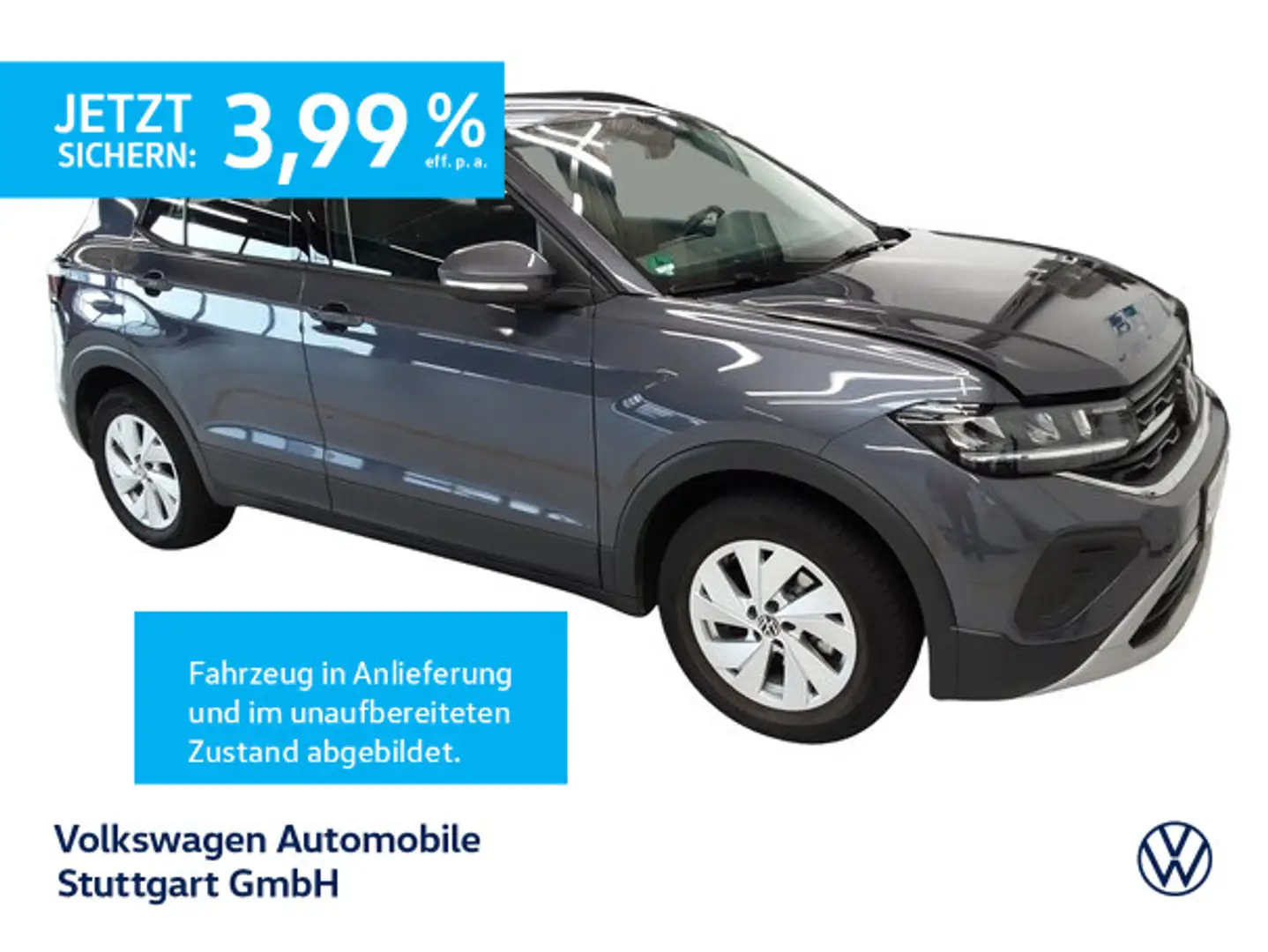 Volkswagen T-Cross Life 1.0 TSI 70 kW Grau - 1