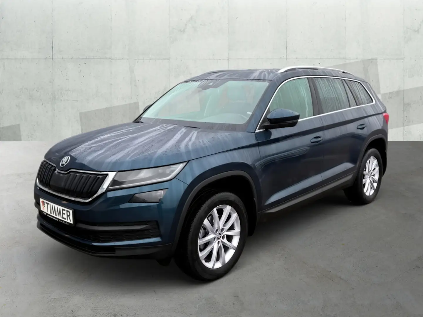 Skoda Kodiaq 2.0 TDI Style DSG, Pano,Navi,AHK,StH,uvm. Blau - 2