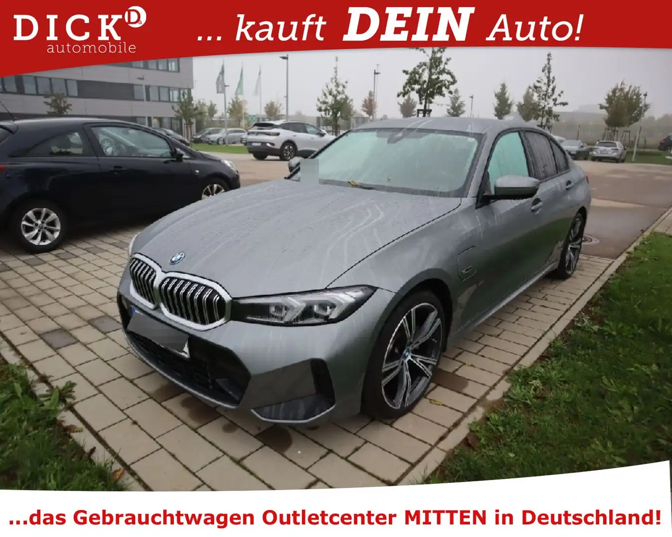 BMW 320 e M SPORT/LED/NAVI/VIRTU/SHZ/RFK/19"LM/8Fa Gris - 1