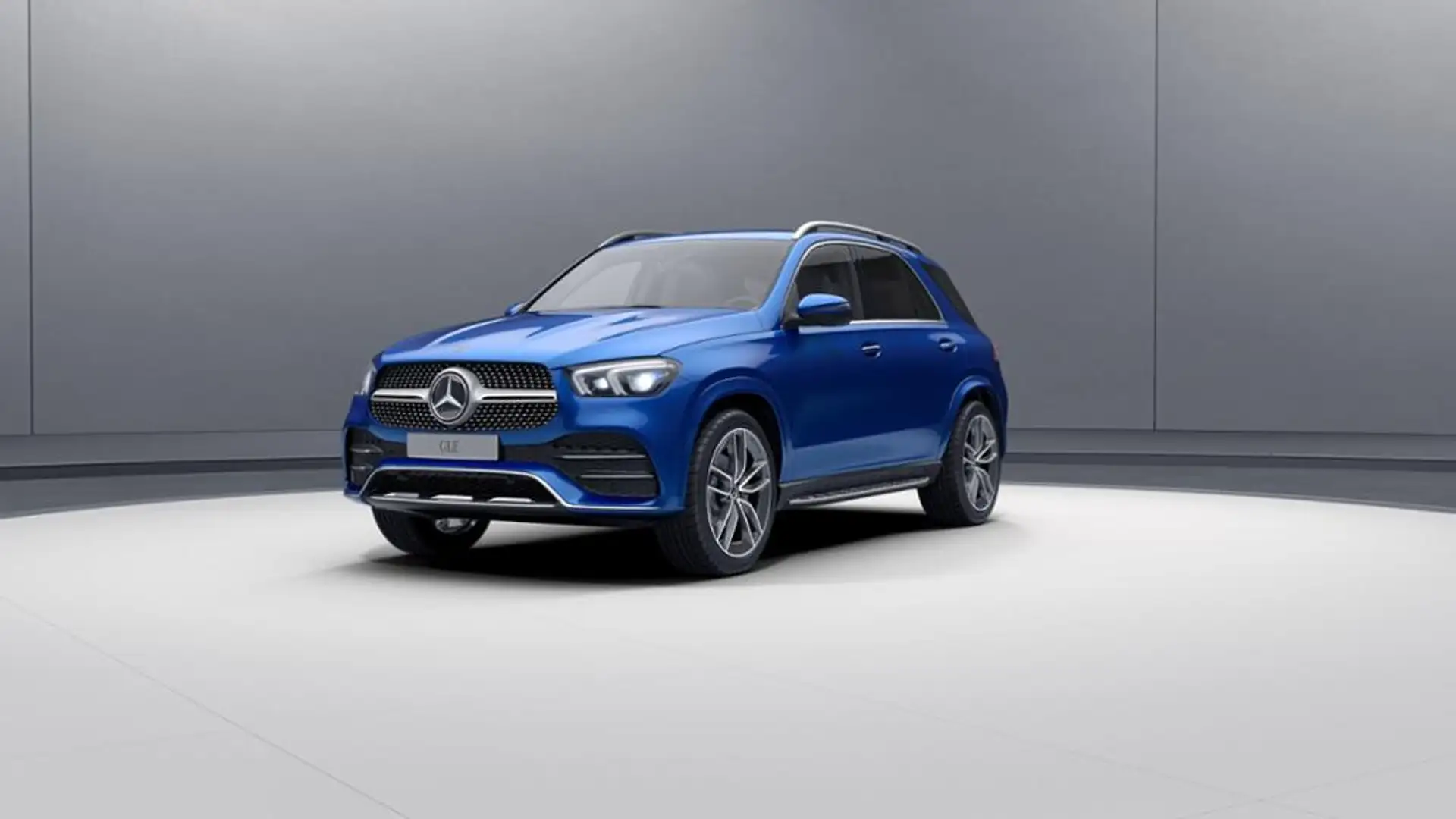 Mercedes-Benz GLE 300 d 4M AMG/MULTIBEAM/Sthz/AHK/Sitzklima/360 Blau - 1