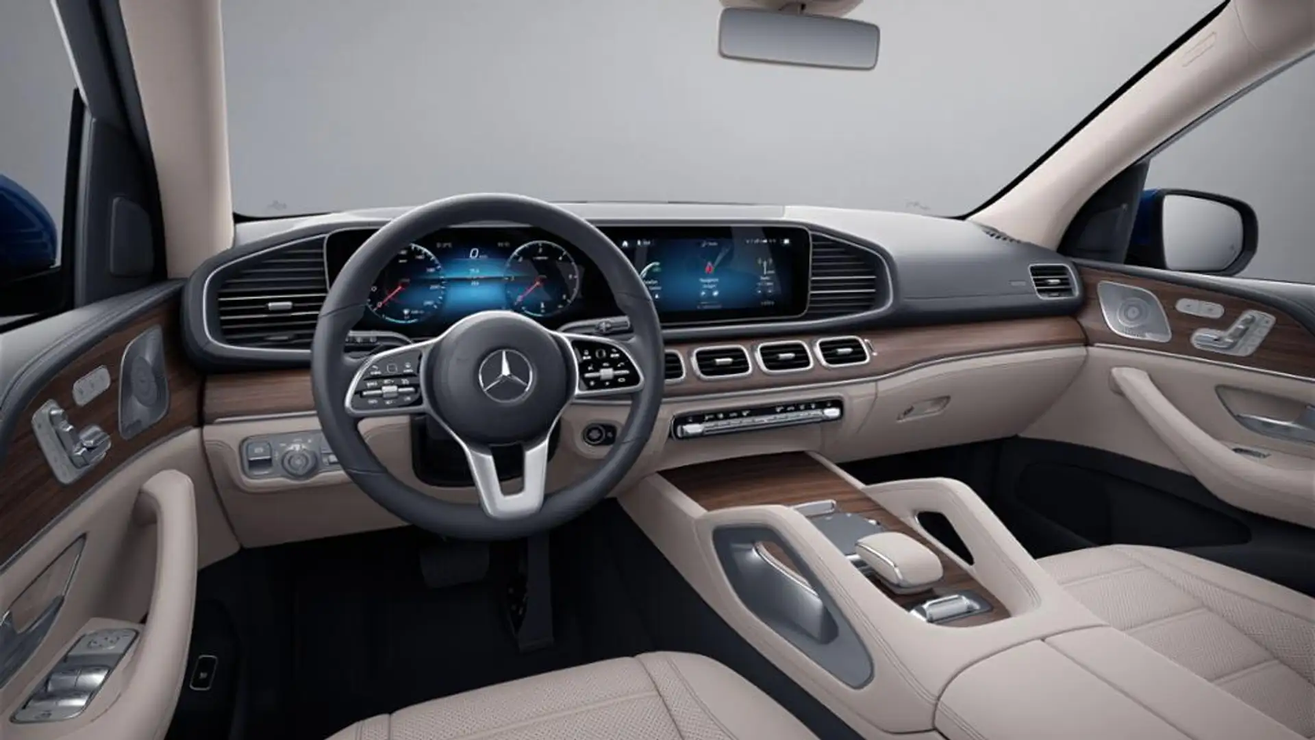 Mercedes-Benz GLE 300 d 4M AMG/MULTIBEAM/Sthz/AHK/Sitzklima/360 Blau - 2