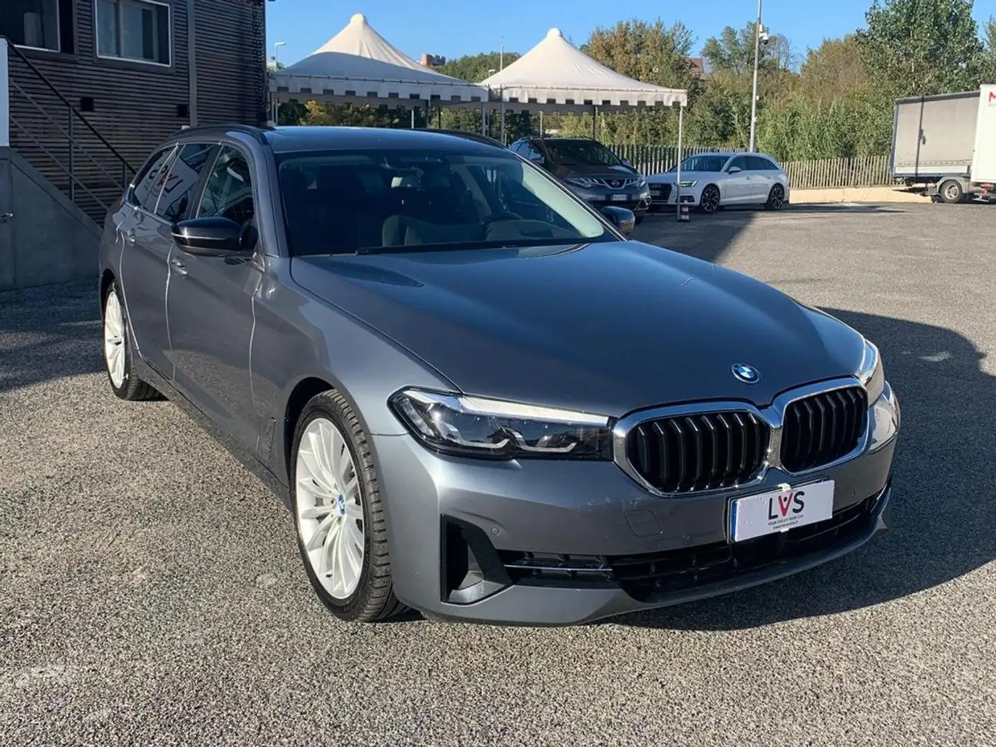 BMW 530 Serie 5 G31 2020 Touring LCI 530e Touring Grigio - 2