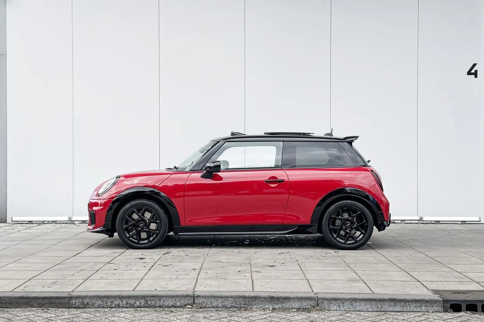 MINI Cooper C John Cooper Works Pakket M / Glazen Dak / Black Pa Червоний - 2