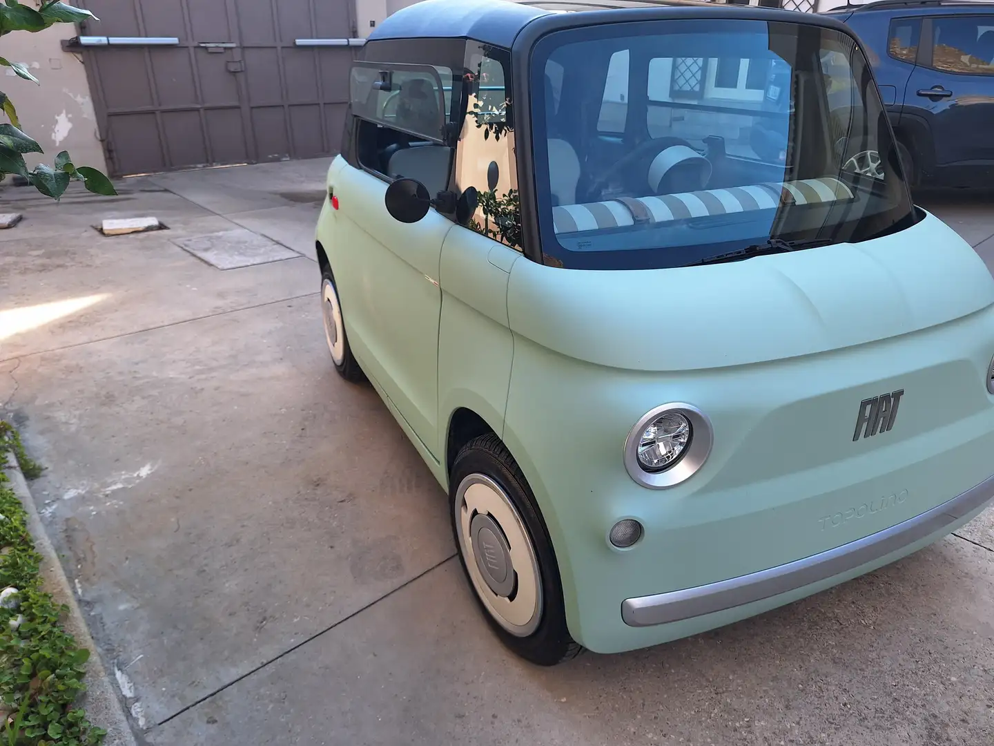 Fiat Topolino Elettrica Verde - 1
