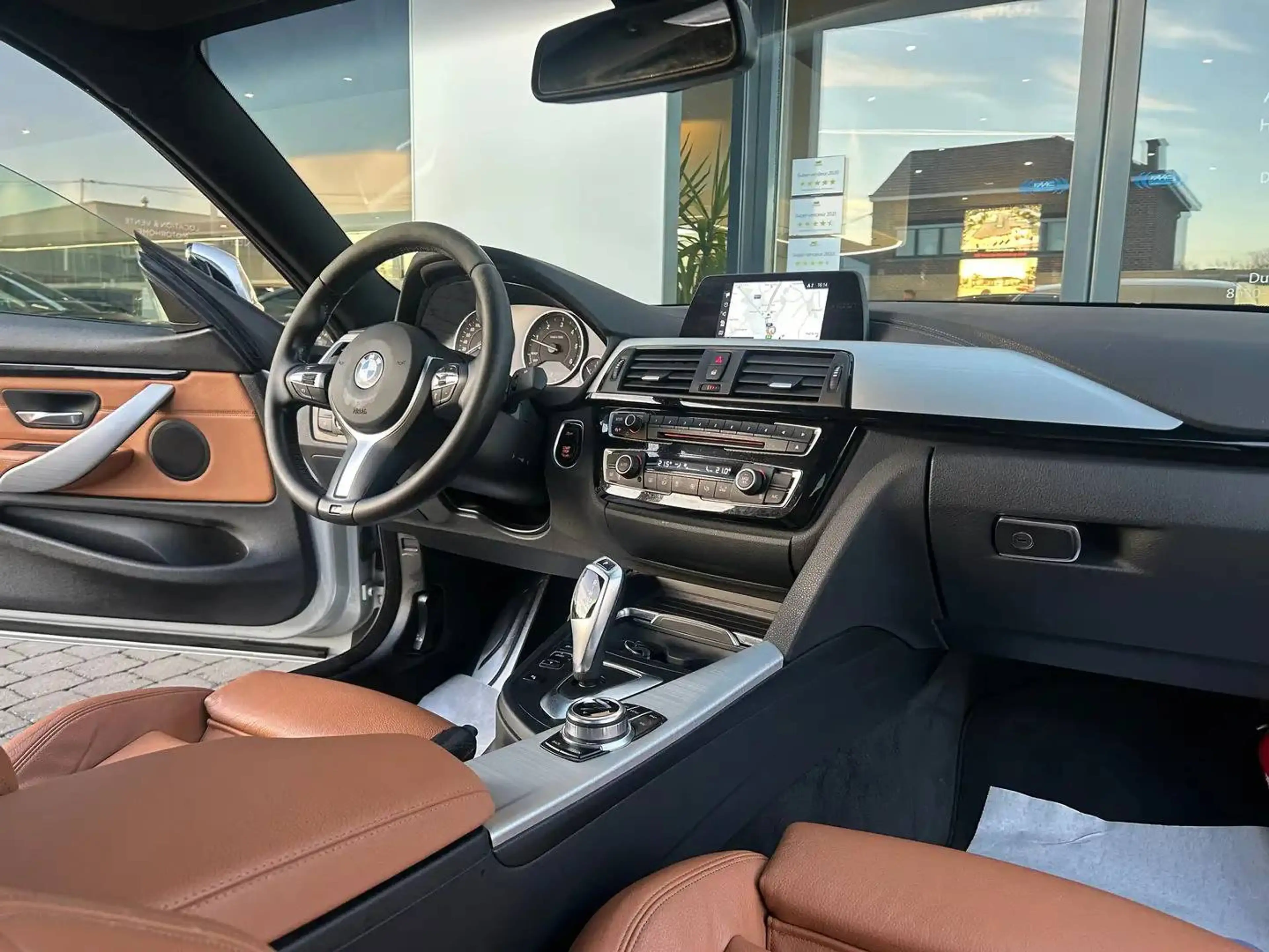 BMW 418 Coupé dA *GARANTIE 12 MOIS*PACK M*LED*CUIR*GPS* — photo 9