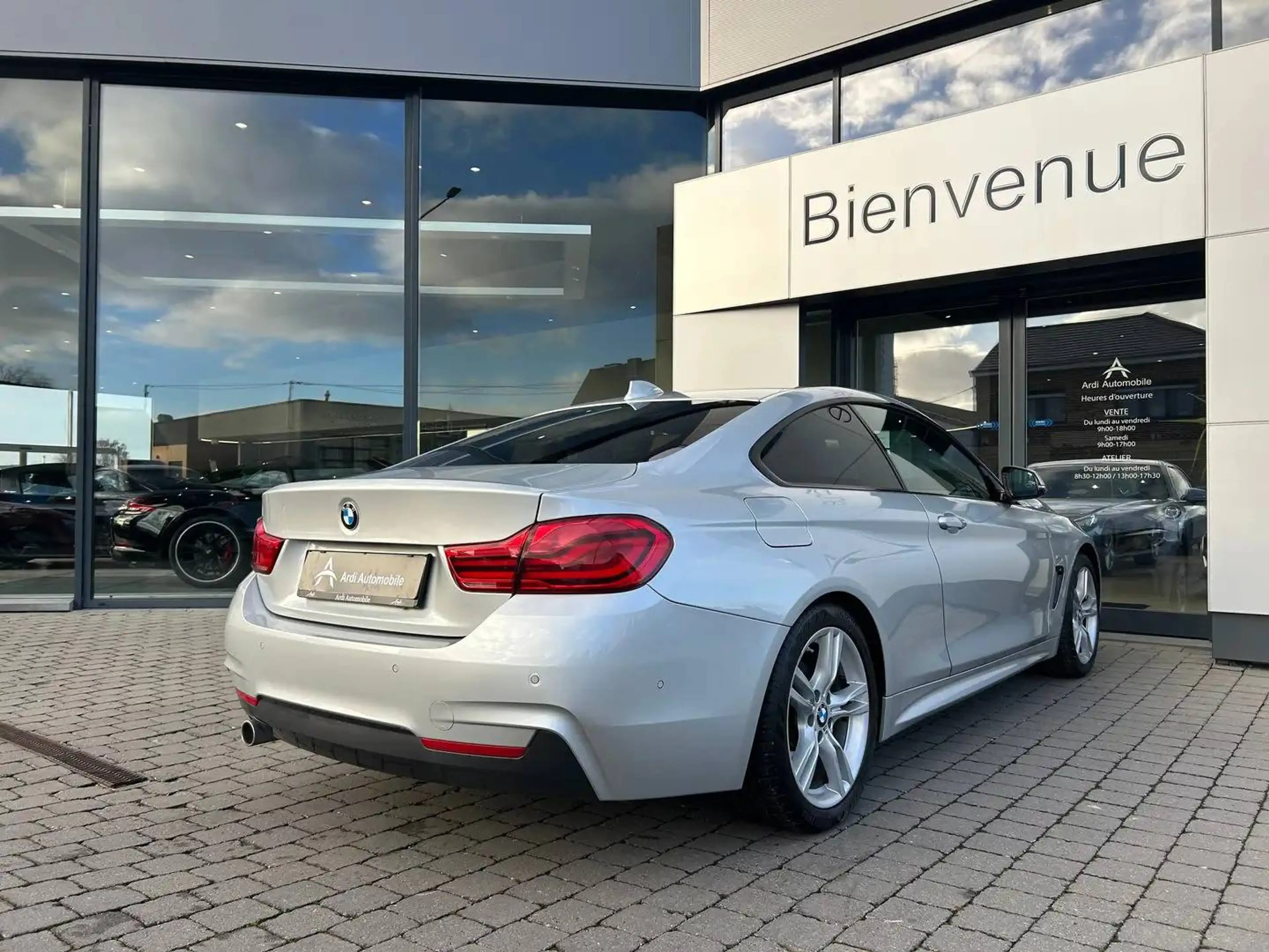 BMW 418 Coupé dA *GARANTIE 12 MOIS*PACK M*LED*CUIR*GPS* — photo 4
