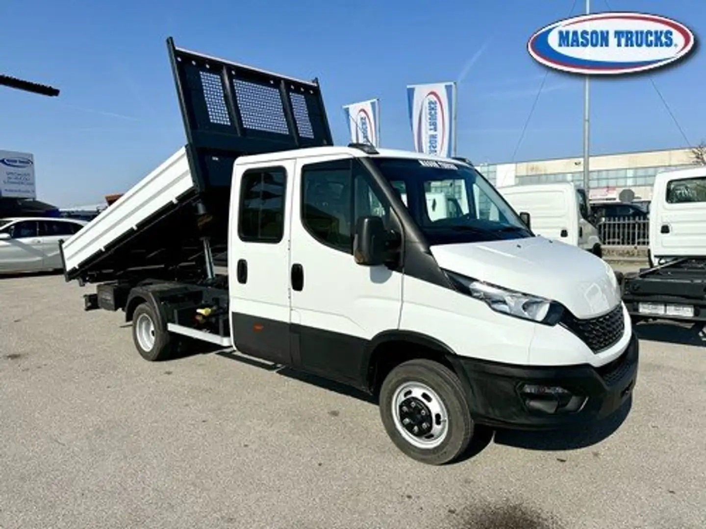 Iveco Daily 52c160 Doppia Cabina, patente C Blanc - 1