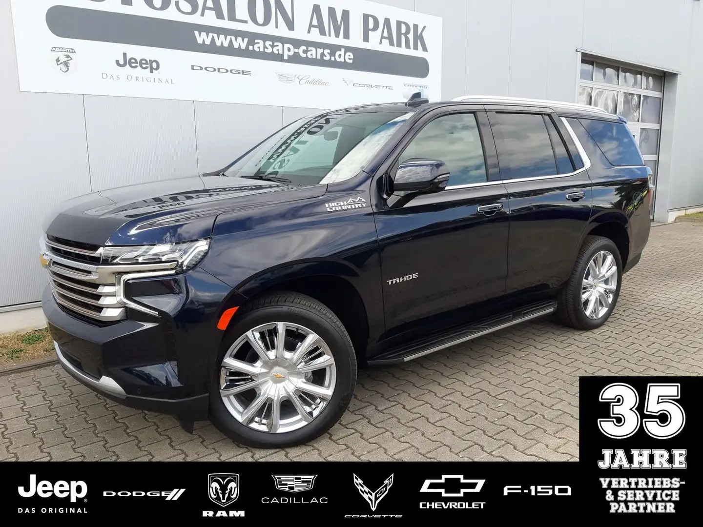 Chevrolet Tahoe High Country 6.2 V8 m. Rear-Media-System Blau - 1