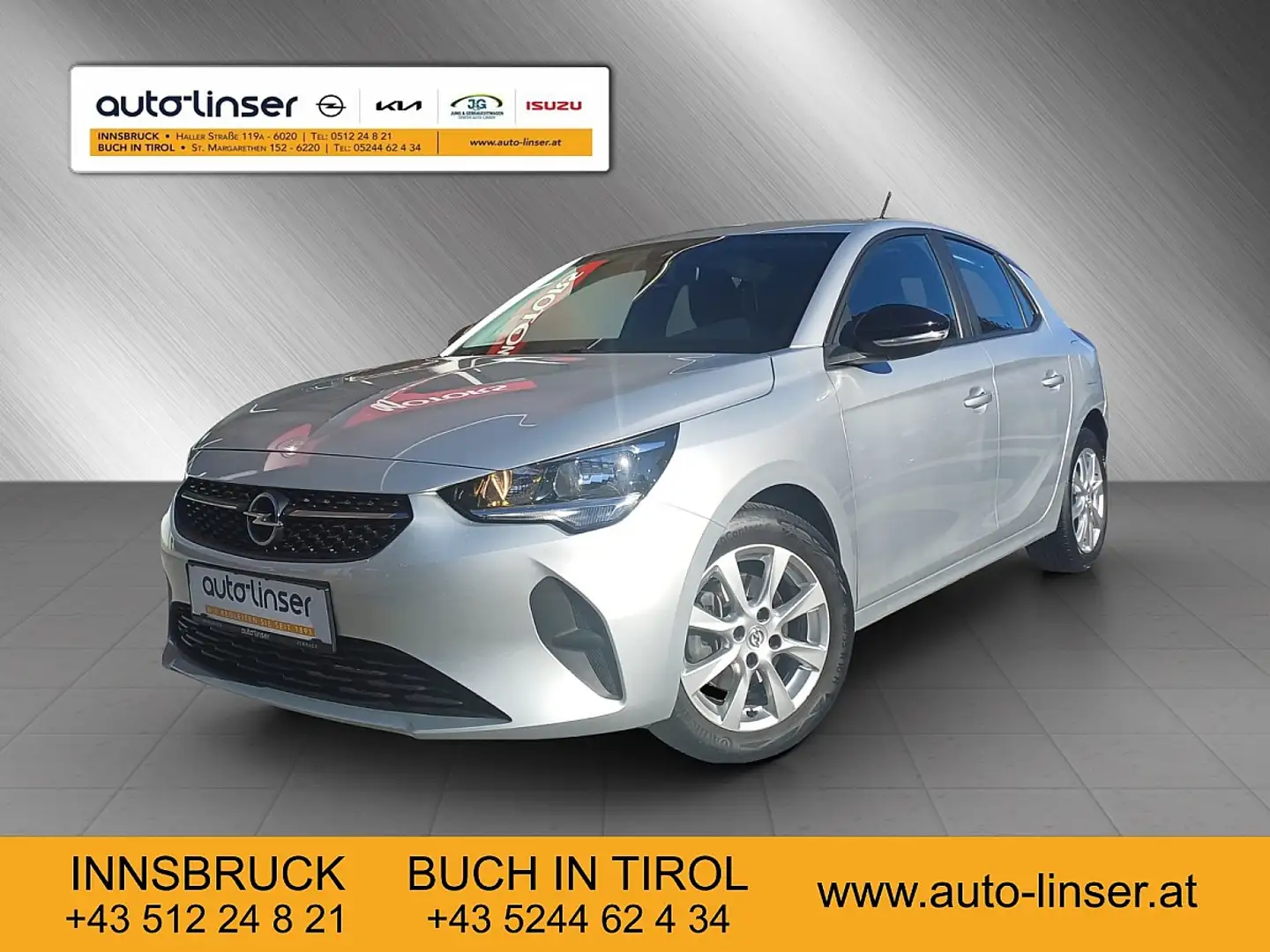 Opel Corsa 1,5 Euro 6.3 Edition Silber - 1