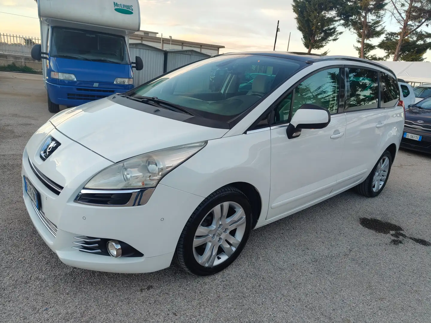 Peugeot 5008 5008 1.6 hdi 8v Business 115cv Weiß - 1