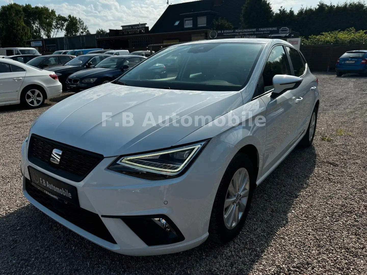 SEAT Ibiza Style/RFK/PDC/TOP GEPGLEGT/CNG-BENZIN Blanc - 2