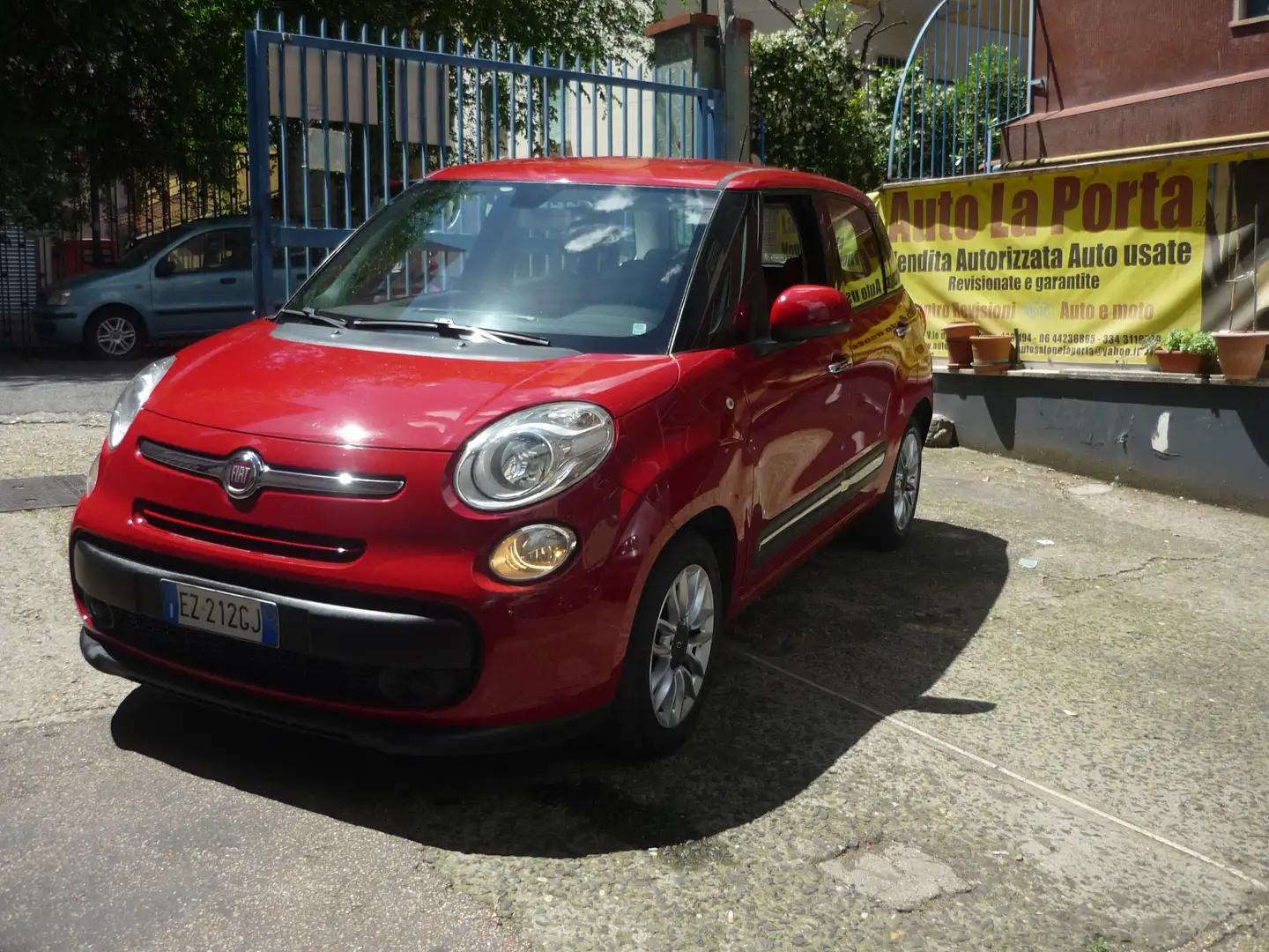 Fiat 500L 500L 1.3 mjt Pop 85cv  Solo 90.000 Km. Rouge - 1