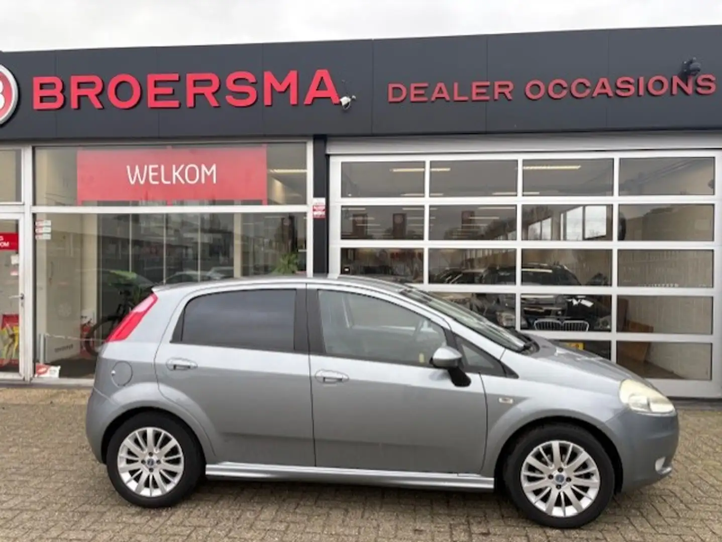 Fiat Grande Punto 1.4-16V Emotion 1 EIGENAAR * NETTE PUNTO * NW APK siva - 2