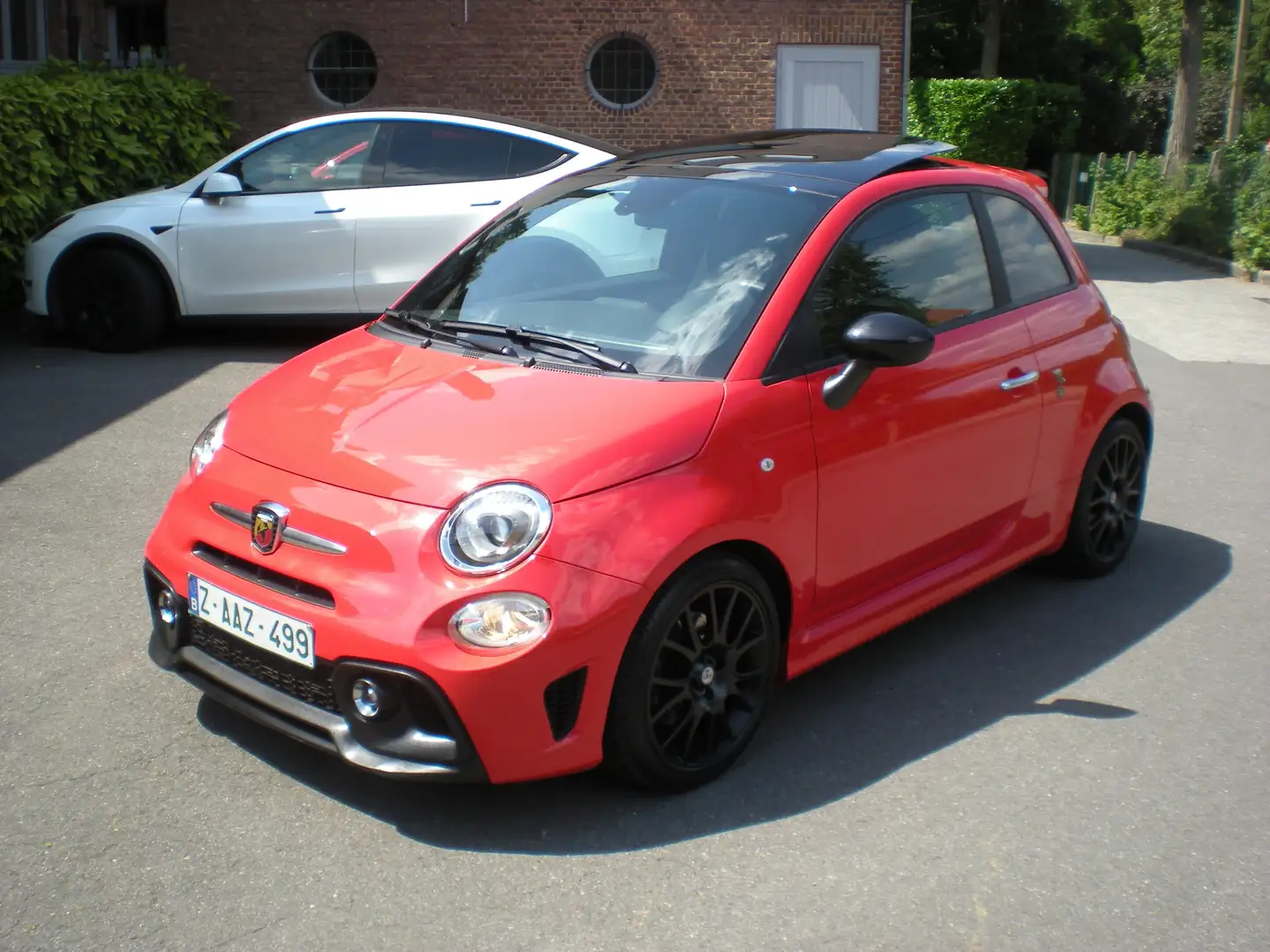 Fiat 595 Abarth CIRCUIT DE SPA FRANCORCHAMPS Rot - 1
