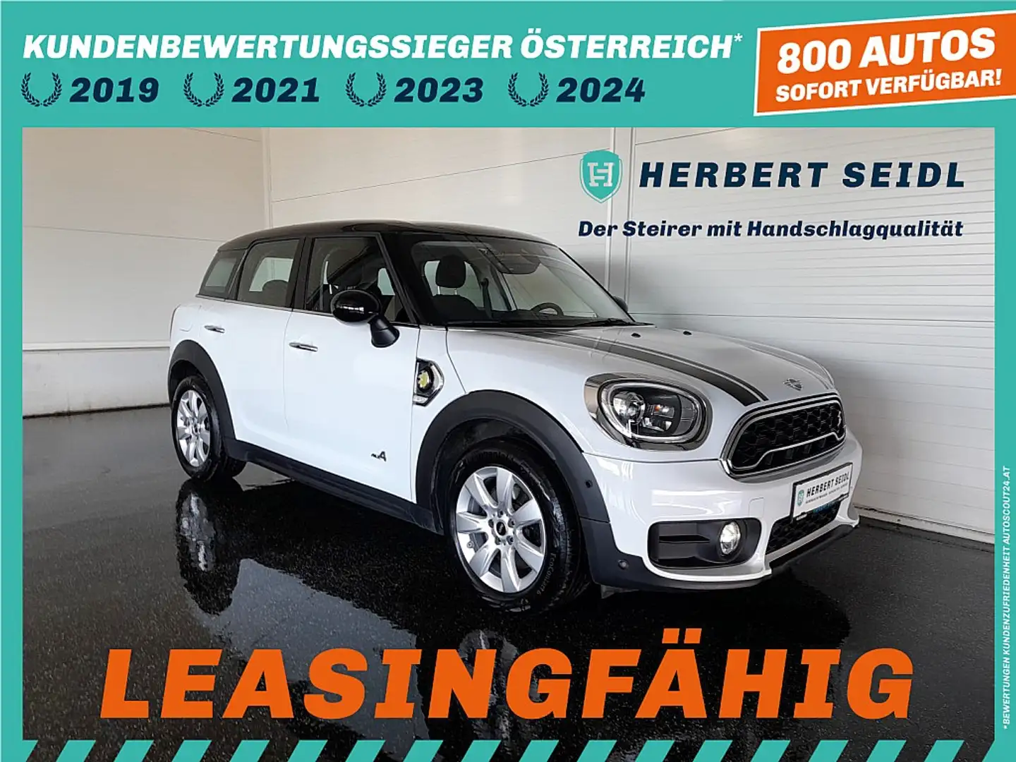 MINI Cooper Countryman MINI Countryman Cooper PHEV 4x4 Aut. *17 ZOLL /... Blanc - 1
