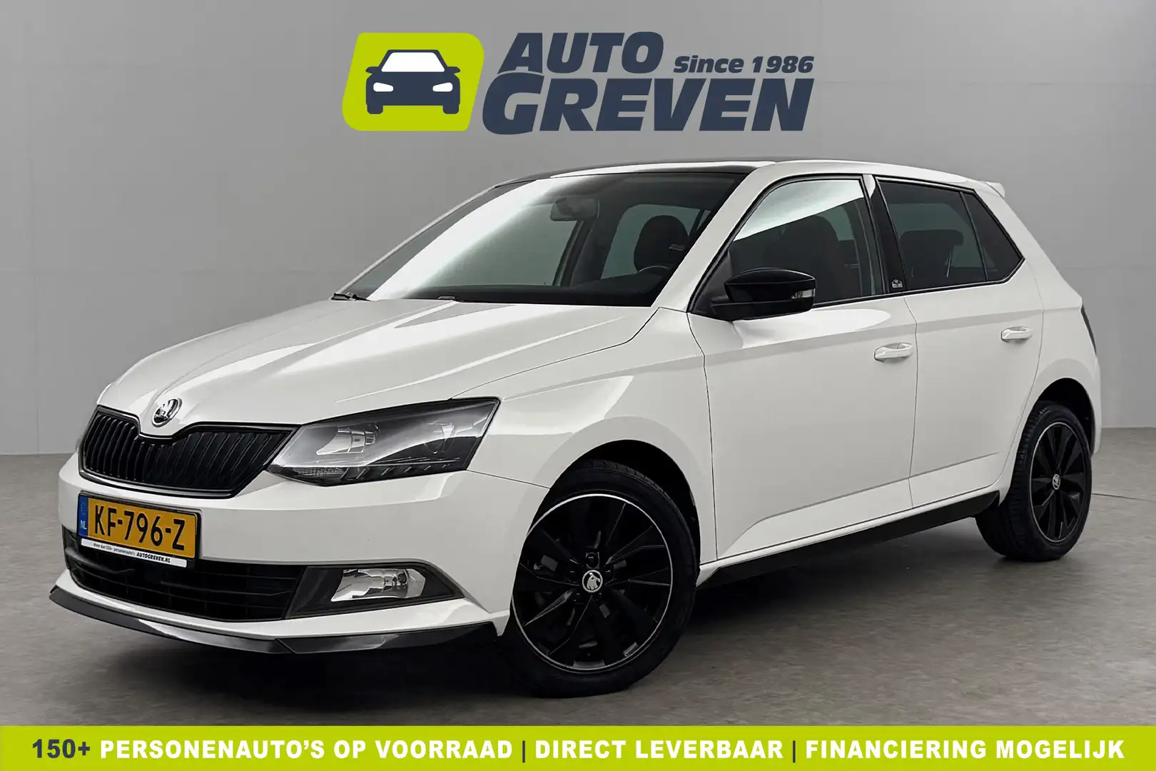 Skoda Fabia 1.2 TSI Monte Carlo Pano LED Clima Cruise 16''LMV Wit - 1