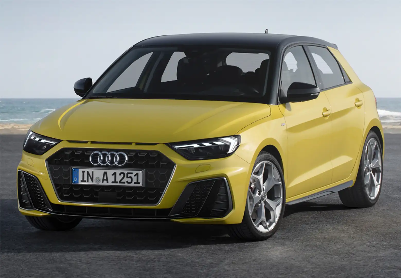 Audi A1 Sportback 25 TFSI Zwart - 1