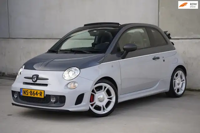 Fiat 500C Abarth 1.4 T-Jet Competizione 500c cabrio, Carbon!