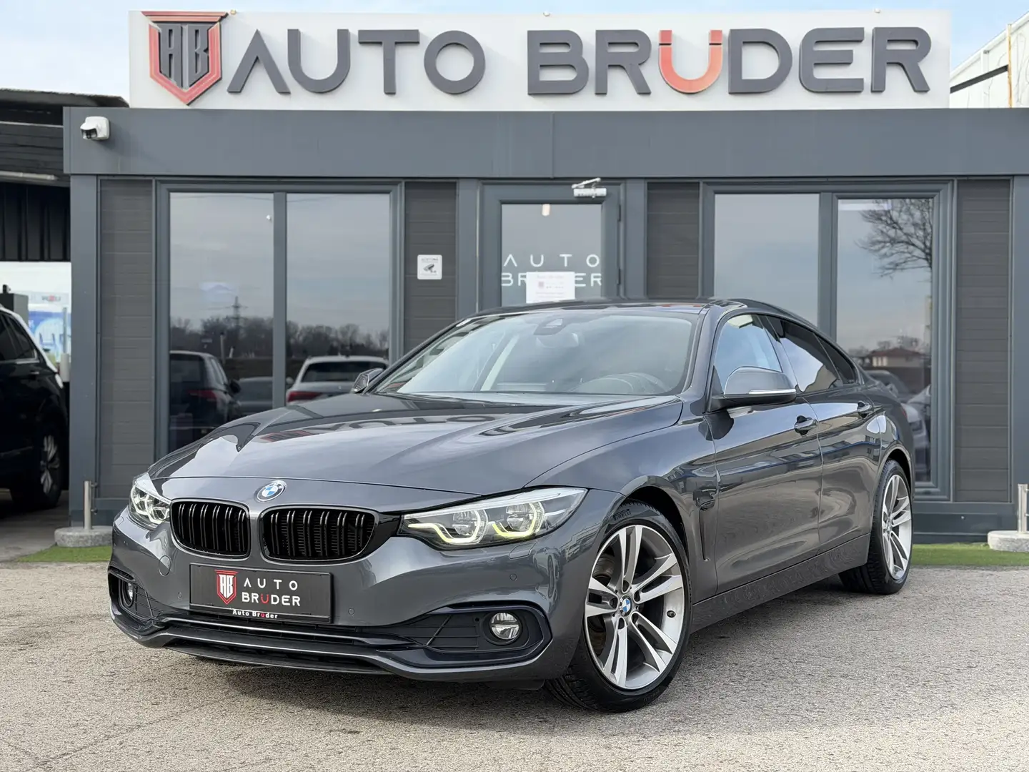 BMW 420 420d Gran Coupe Sport Line Aut. |Head-Up|LED| Grau - 2