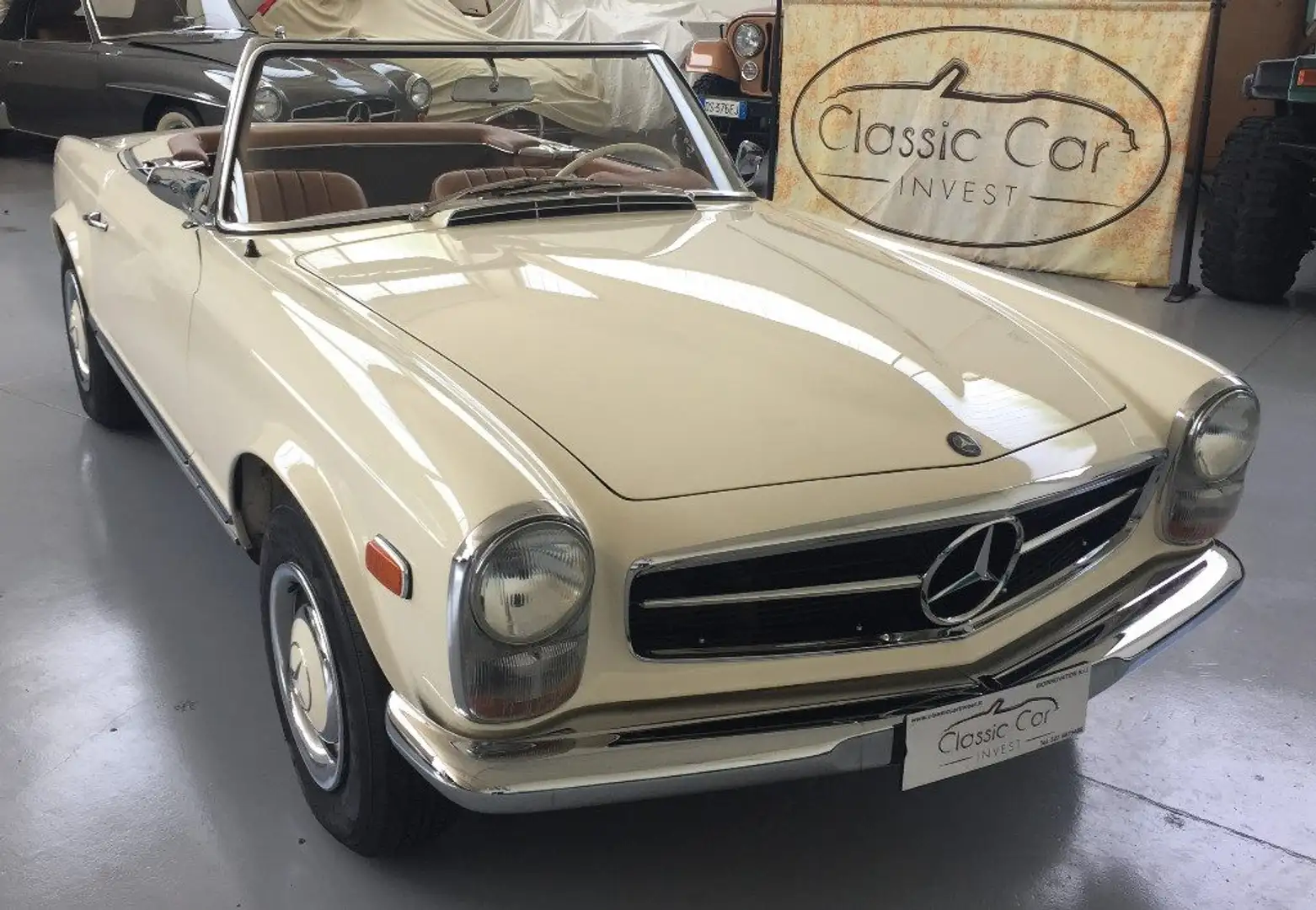 Mercedes-Benz SL 230 230SL PAGODA RESTAURO TOTALE Beige - 1