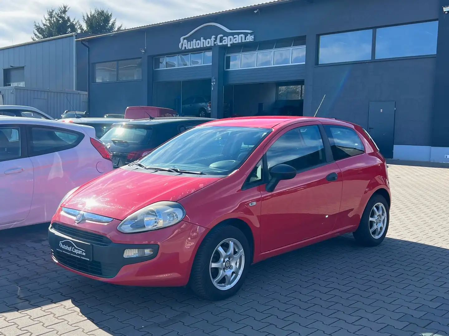 Fiat Punto Evo Punto Evo/1.4/Klima/TÜV 04.26/ZV/Eu4/ Červená - 1