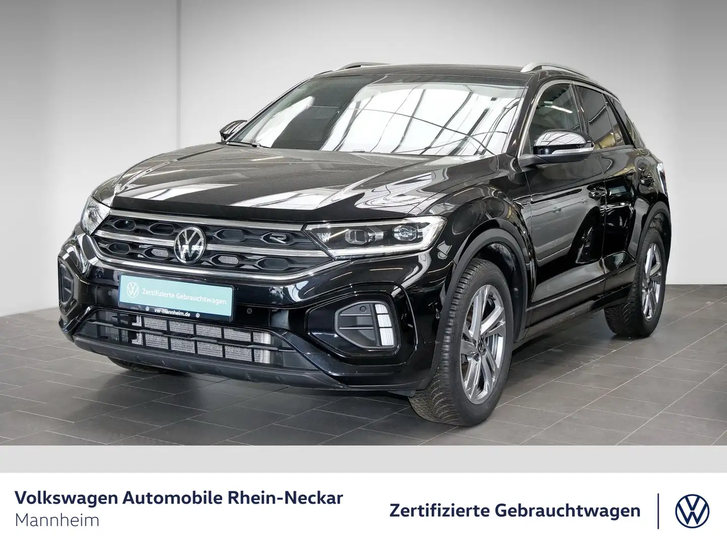 Volkswagen T-Roc 2.0 TDI R-Line Gar.2029 DSG AHK  Navi LED Schwarz - 2