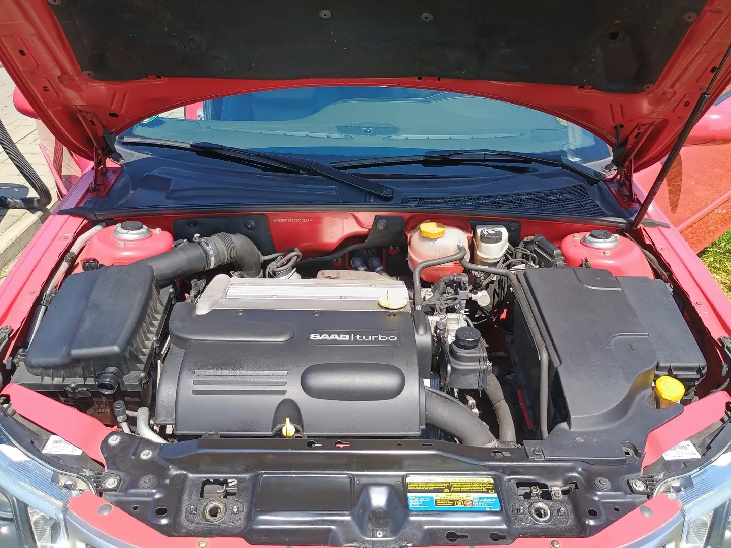 Saab 9-3 2.0t Cabrio Vector Hirsch Rouge - 2