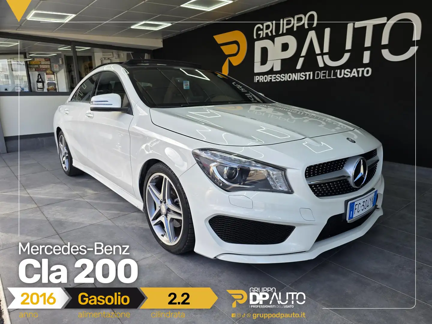 Mercedes-Benz CLA 200 CLA 200 d (cdi) Premium auto Alb - 1
