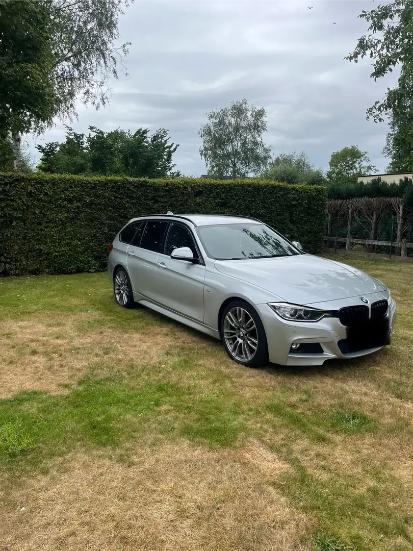 BMW 318 318d Touring Aut volledig m pakket - 1