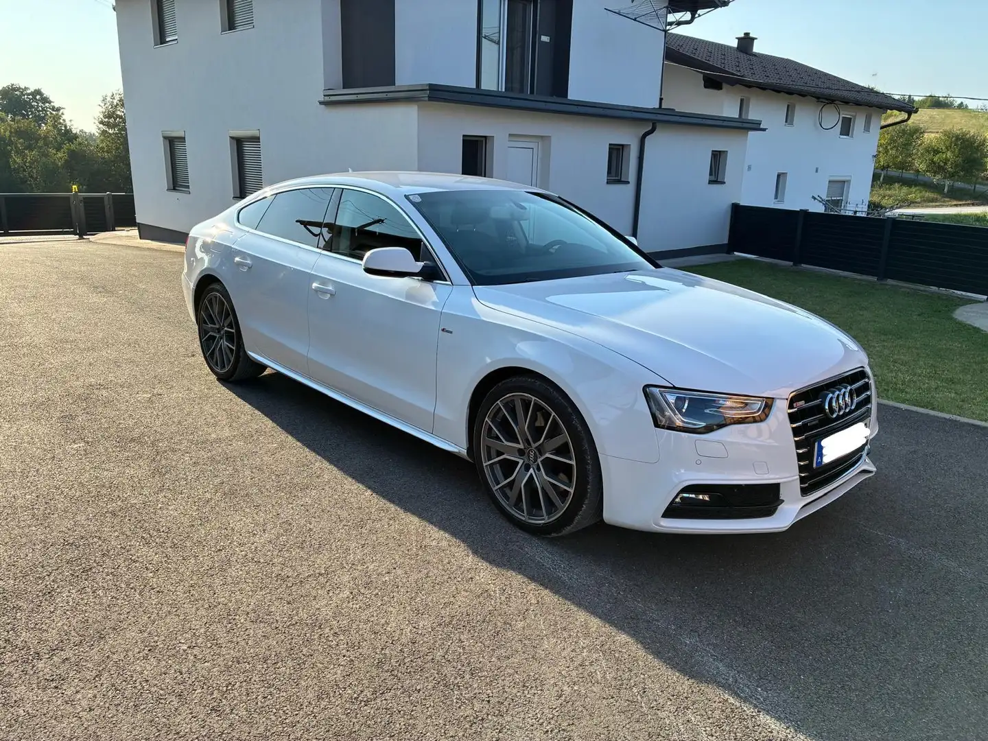 Audi A5 SB 3,0 TDI quattro S-tronic Weiß - 1