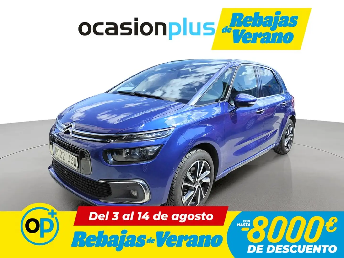 Citroen C4 Picasso 1.2 PureTech S&S EAT6 Shine 130 Azul - 1