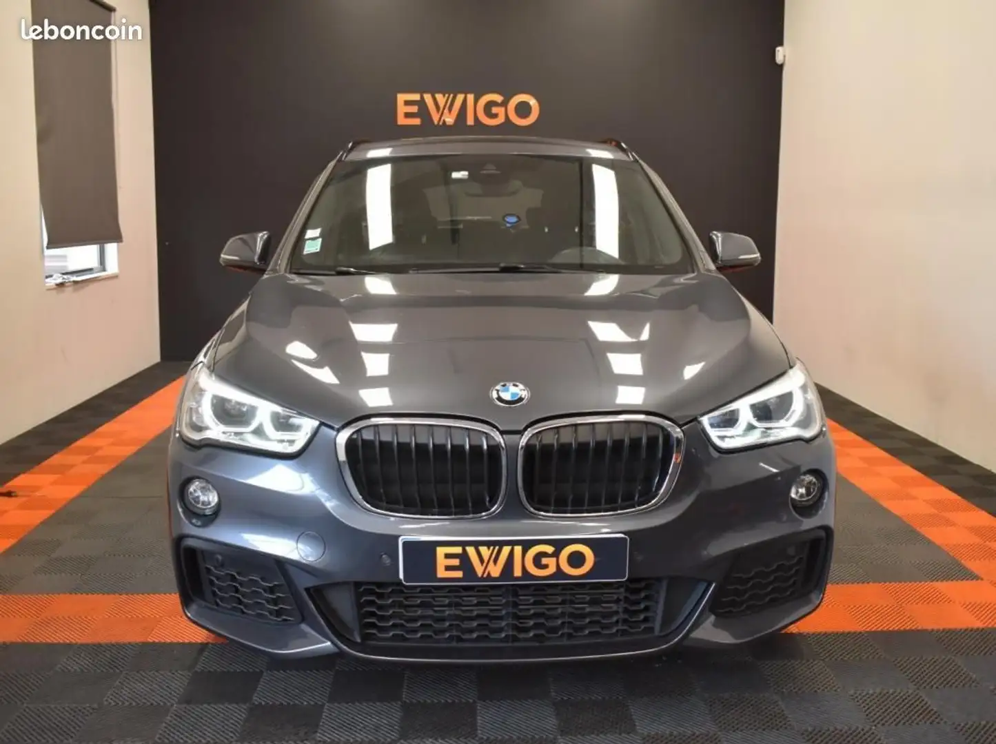BMW X1 2.0 D 190ch M-SPORT XDRIVE SUIVI GARANTIE 6 A 60 M Gris - 2