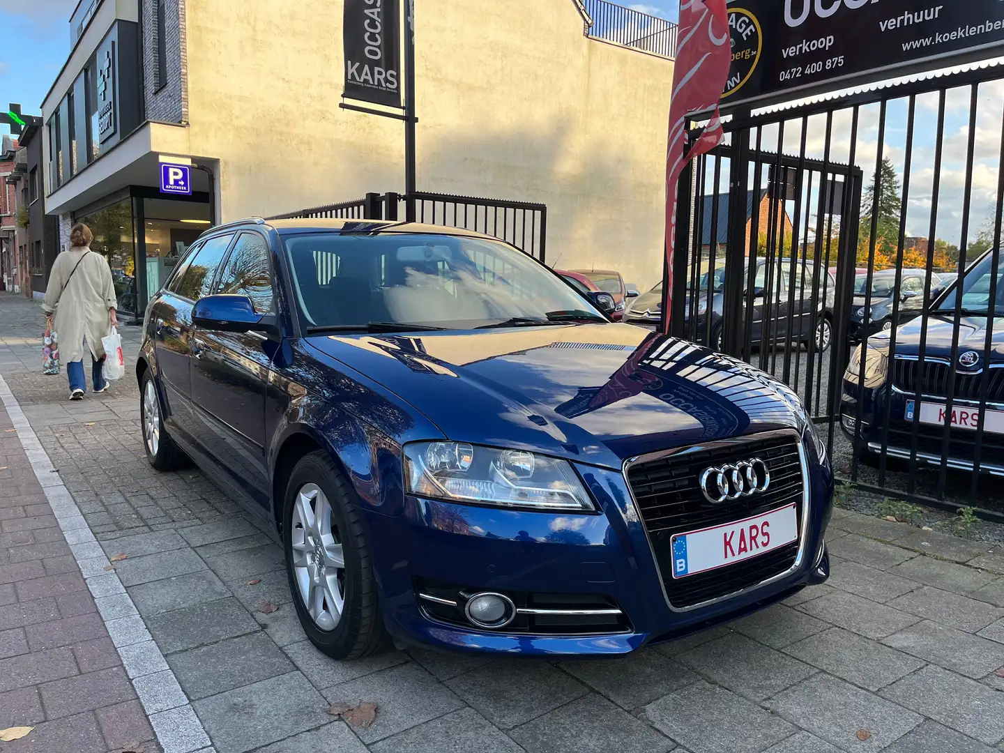 Audi A3 Sportback 1.4 TFSI/NIEUWSTAAT/CRUISE CON/ZETELVERW Bleu - 2