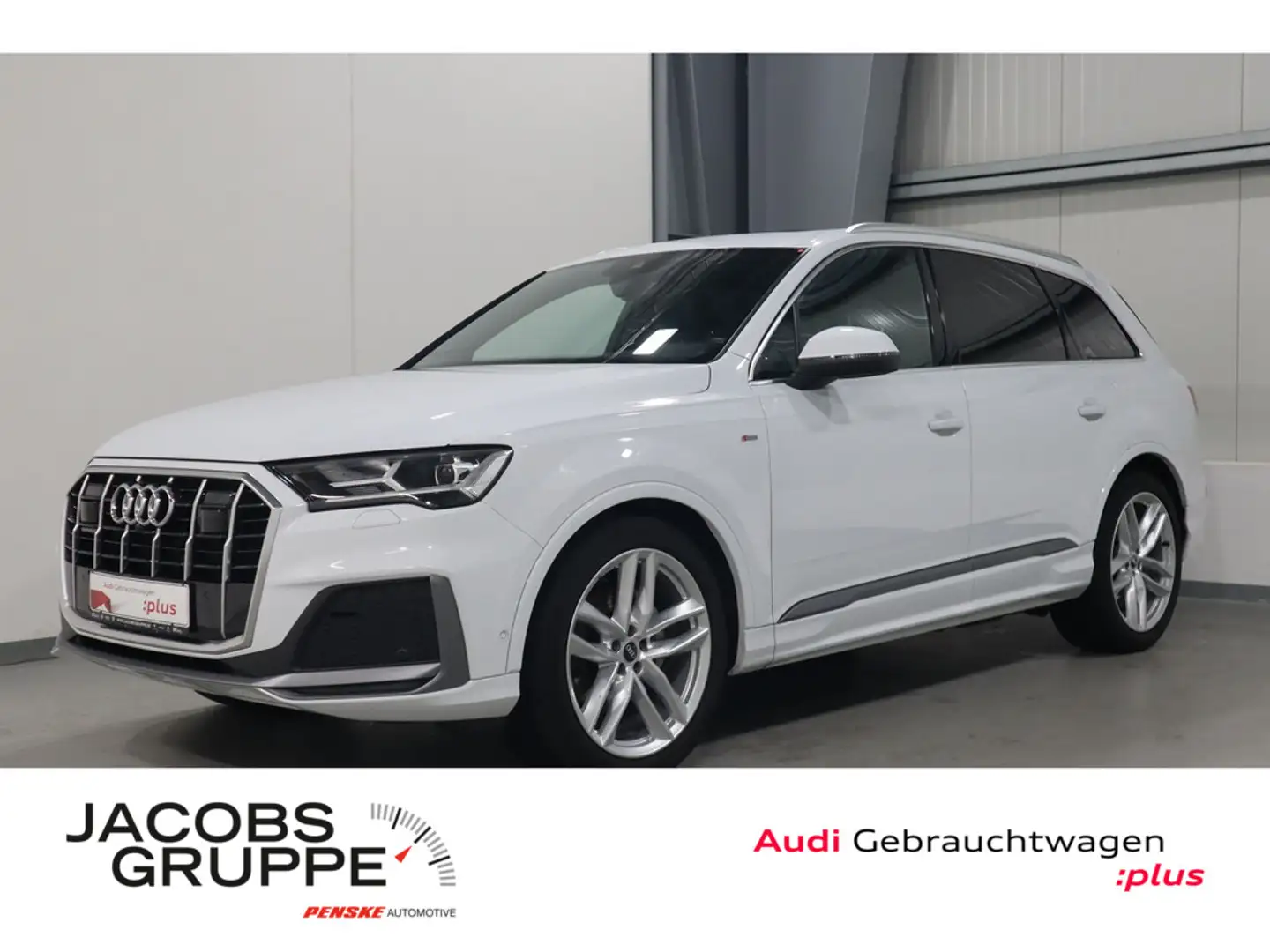 Audi Q7 50 TDI quattro S line B&O*Panorama*Kamera * Weiß - 1