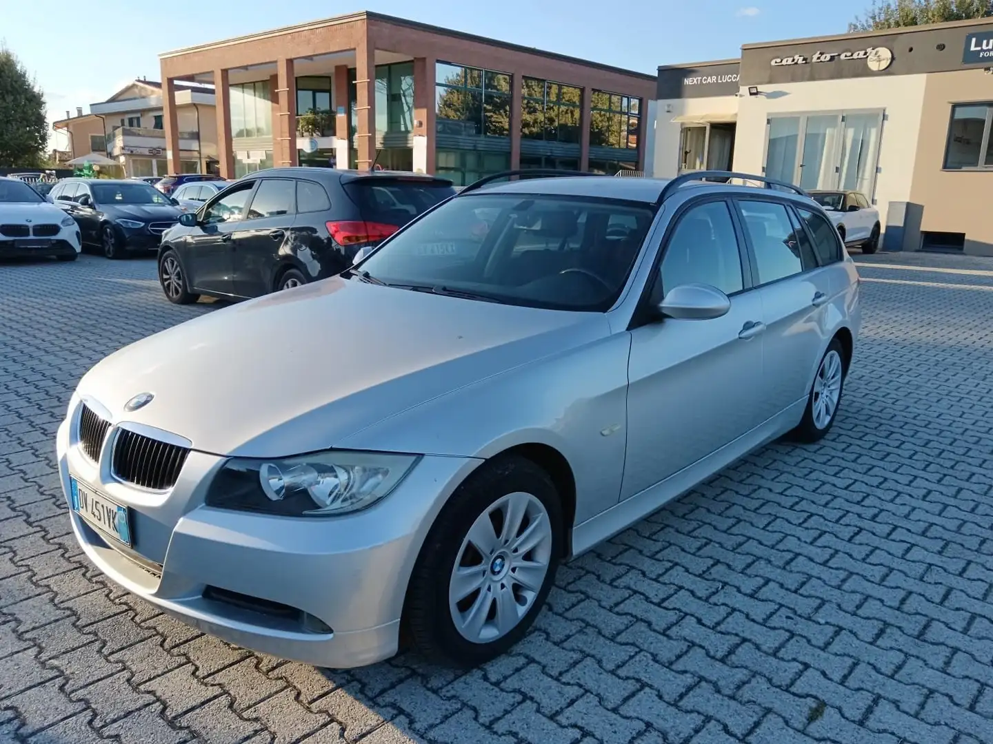 BMW 318 318d Touring Eletta Argento - 1