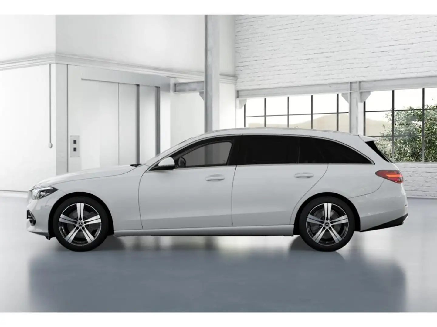 Mercedes-Benz C 200 d T Avantgarde RüKam+MBUX+Totwink.+LED+18 Weiß - 2