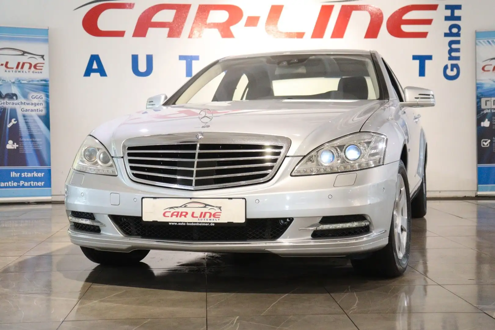 Mercedes-Benz S 400 Hybrid Lim. *Nachtsicht*Navi*RFK* Silber - 1