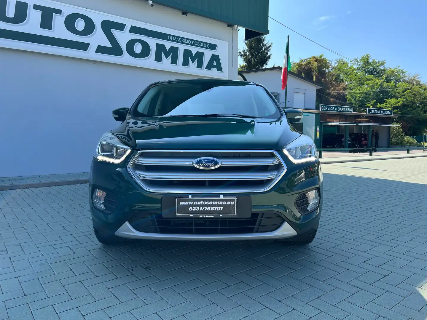 Ford Kuga 2017 1.5 tdci Titanium  STUPENDA! AUTO IMPECCABILE Verde - 2