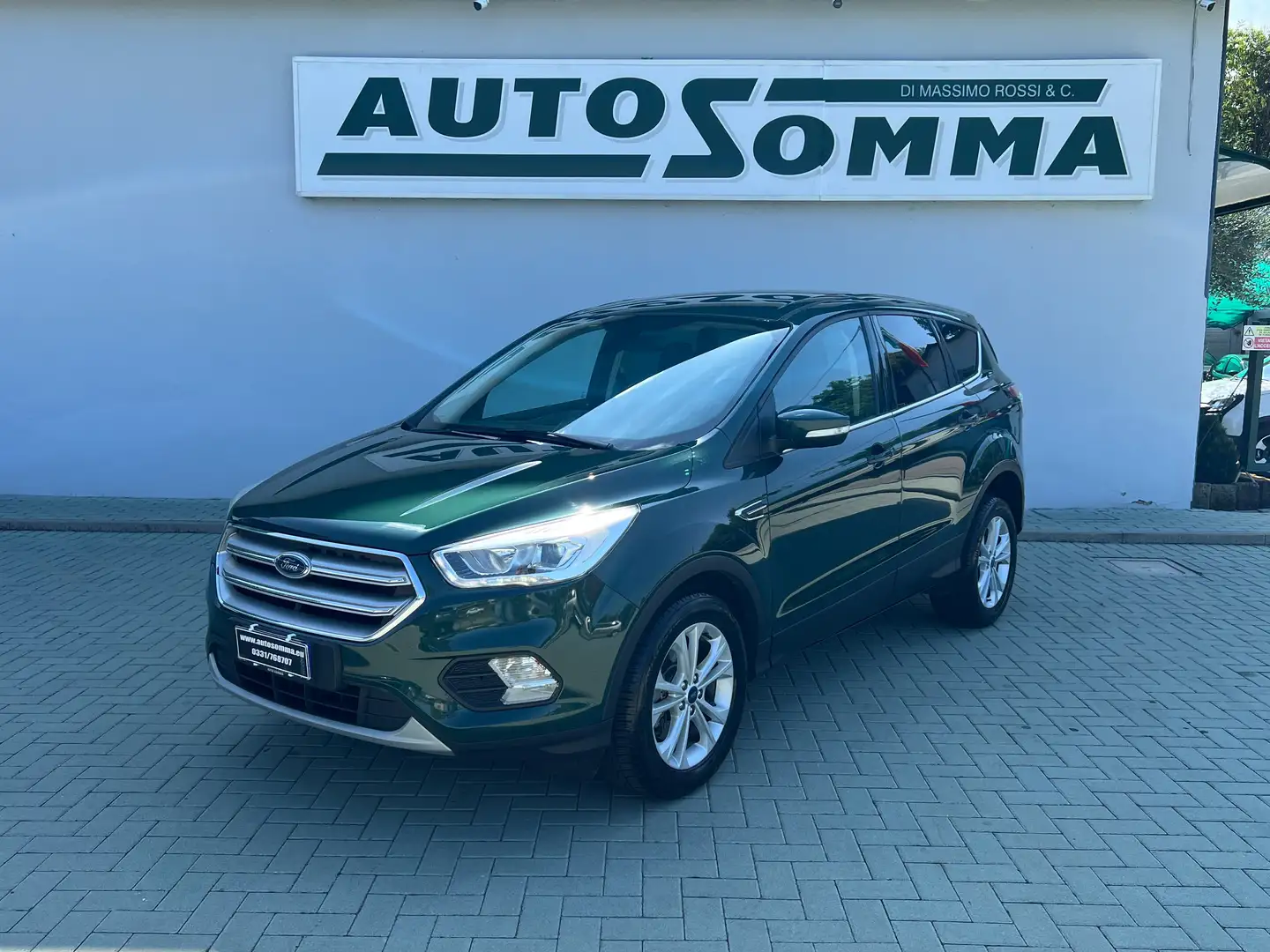 Ford Kuga 2017 1.5 tdci Titanium  STUPENDA! AUTO IMPECCABILE Verde - 1