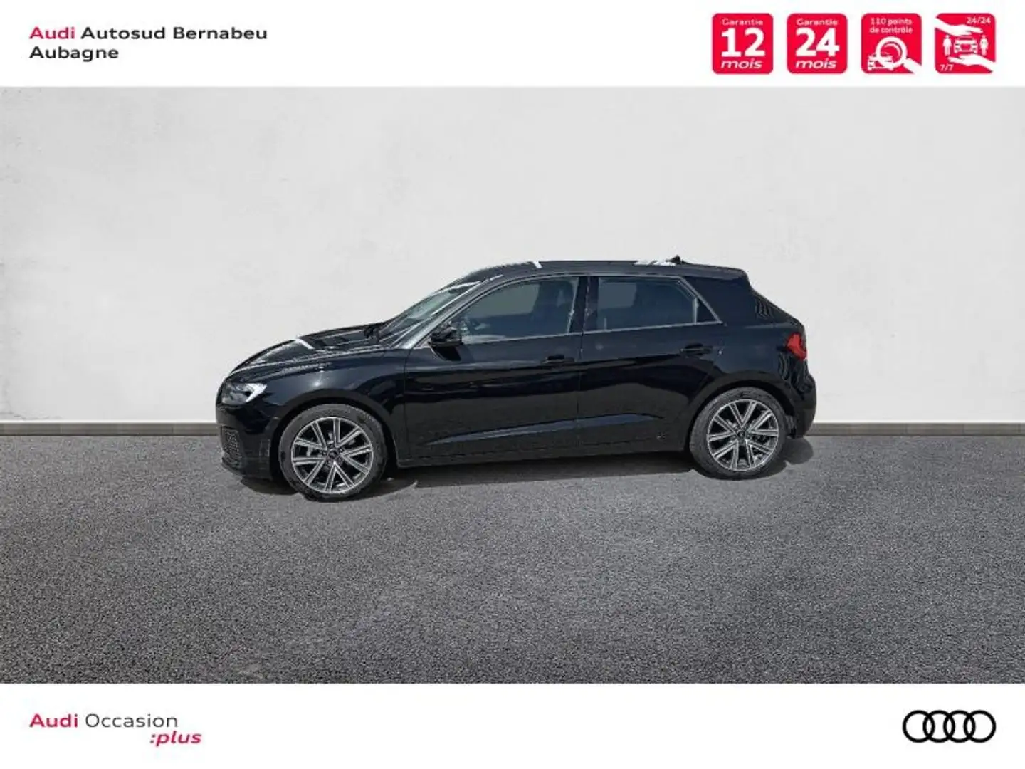 Audi A1 30 TFSI 110ch Advanced 2 S tronic 7 Noir - 2