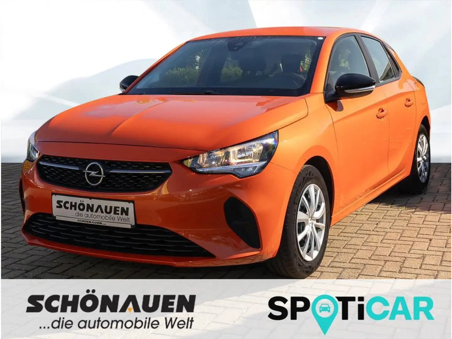 Opel Corsa F Edition 1.2 +BLUETOOTH+KLIMA+ Portocaliu - 1