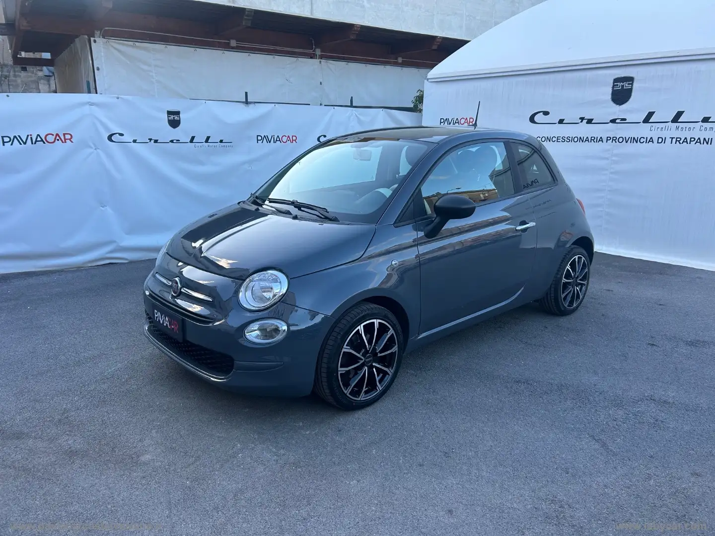 Fiat 500 C 1.0 Hybrid Dolcevita Grigio - 1