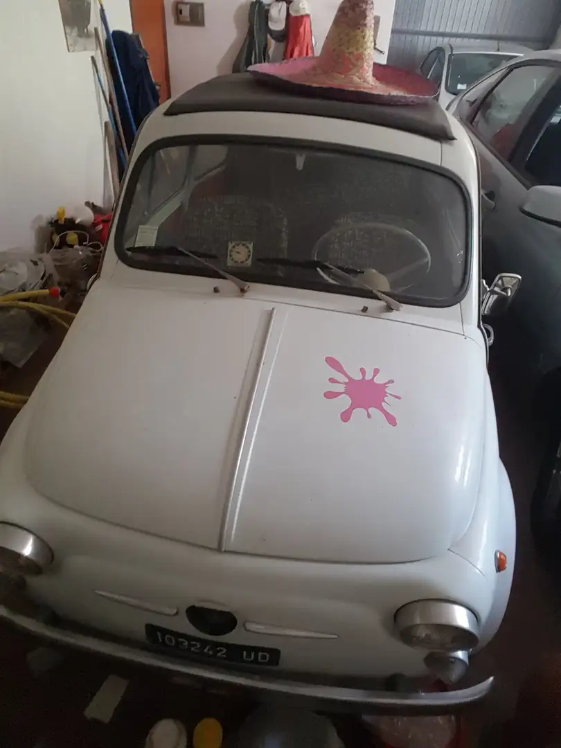 Fiat 500 D Bianco - 1