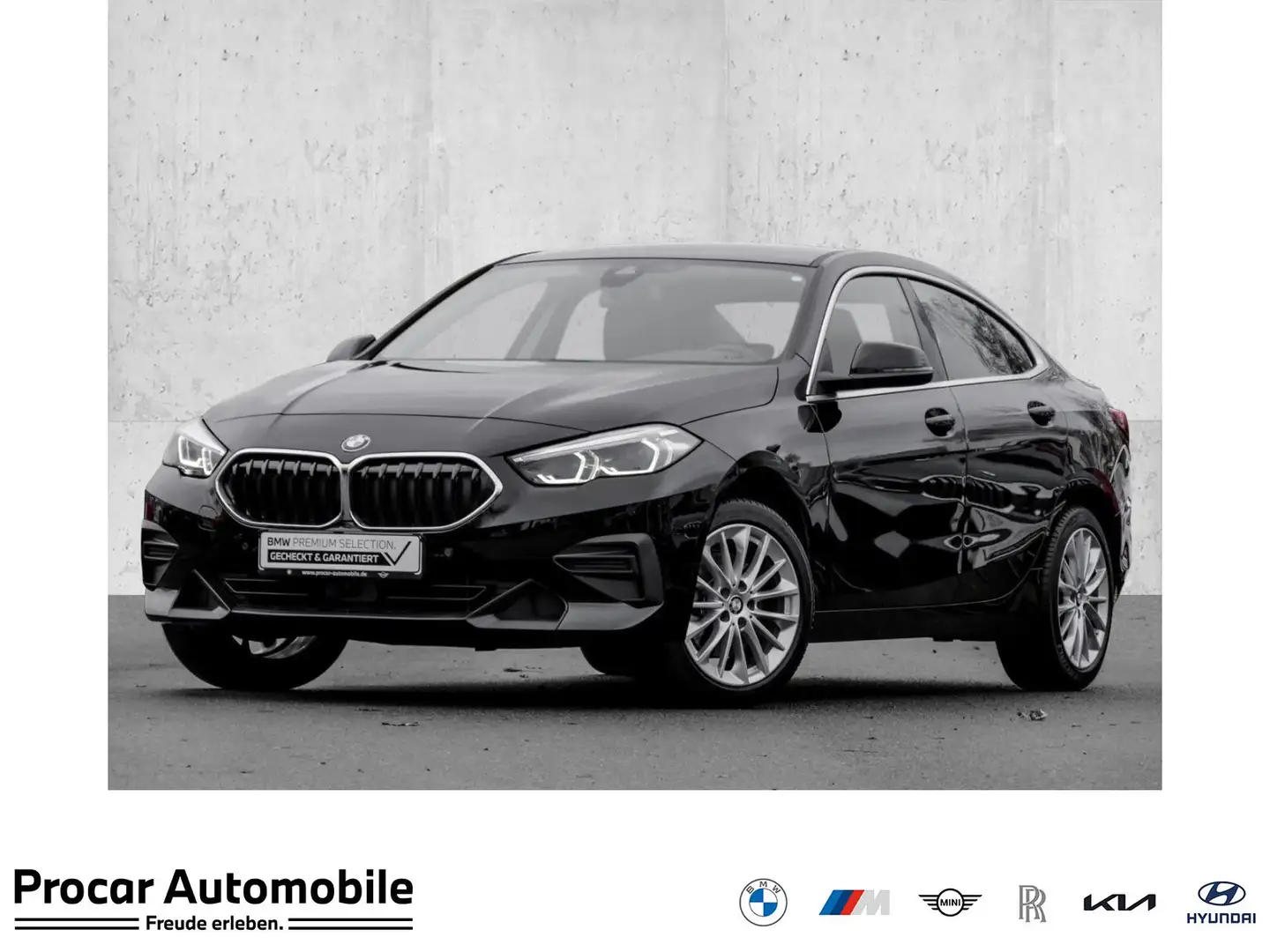 BMW 218 i ADVANTAGE+SHZ+PA+LC PROF Schwarz - 1
