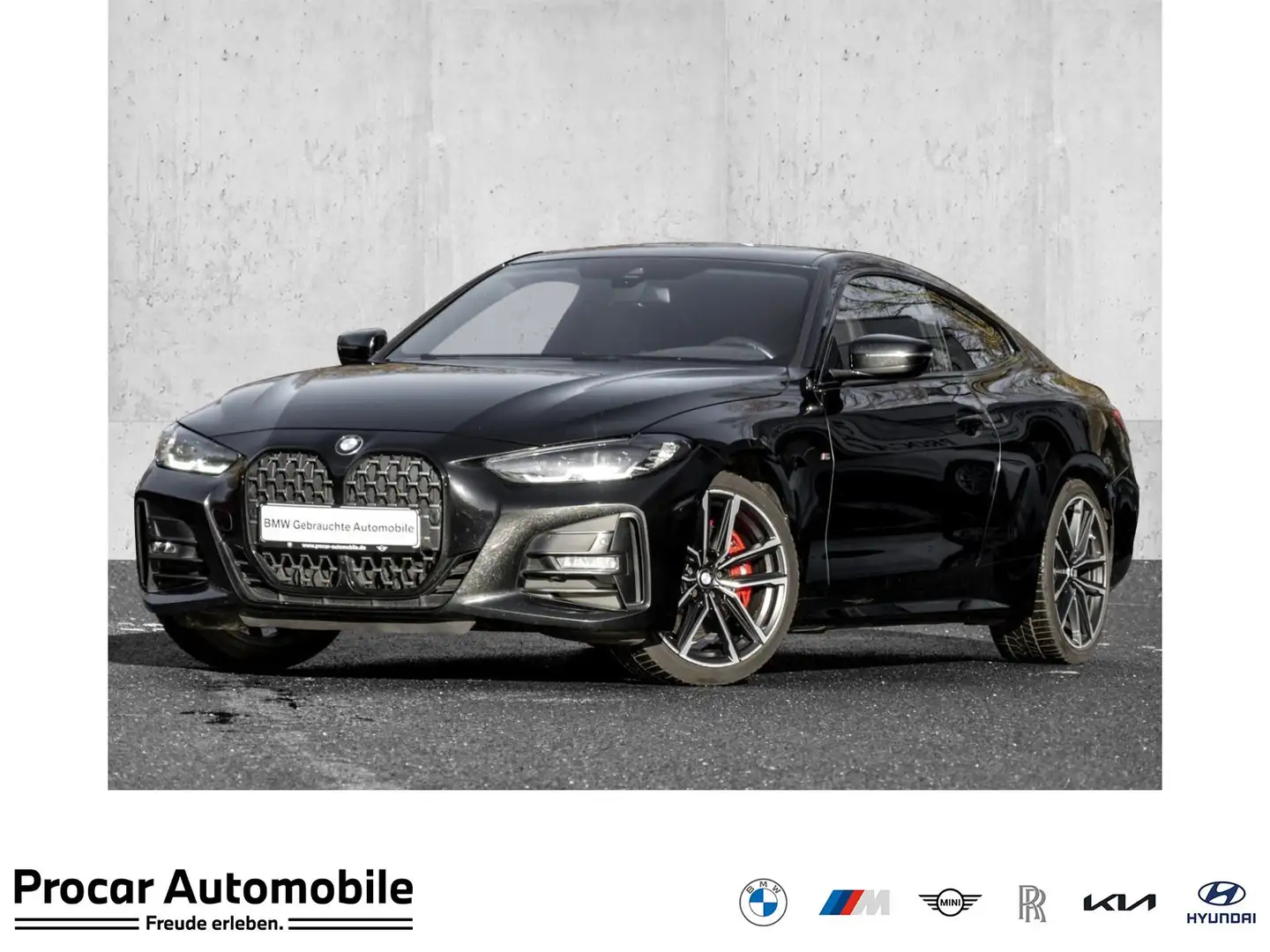 BMW 430 i M SPORT PRO+DA+PA+GLASDACH+HiFi Noir - 1