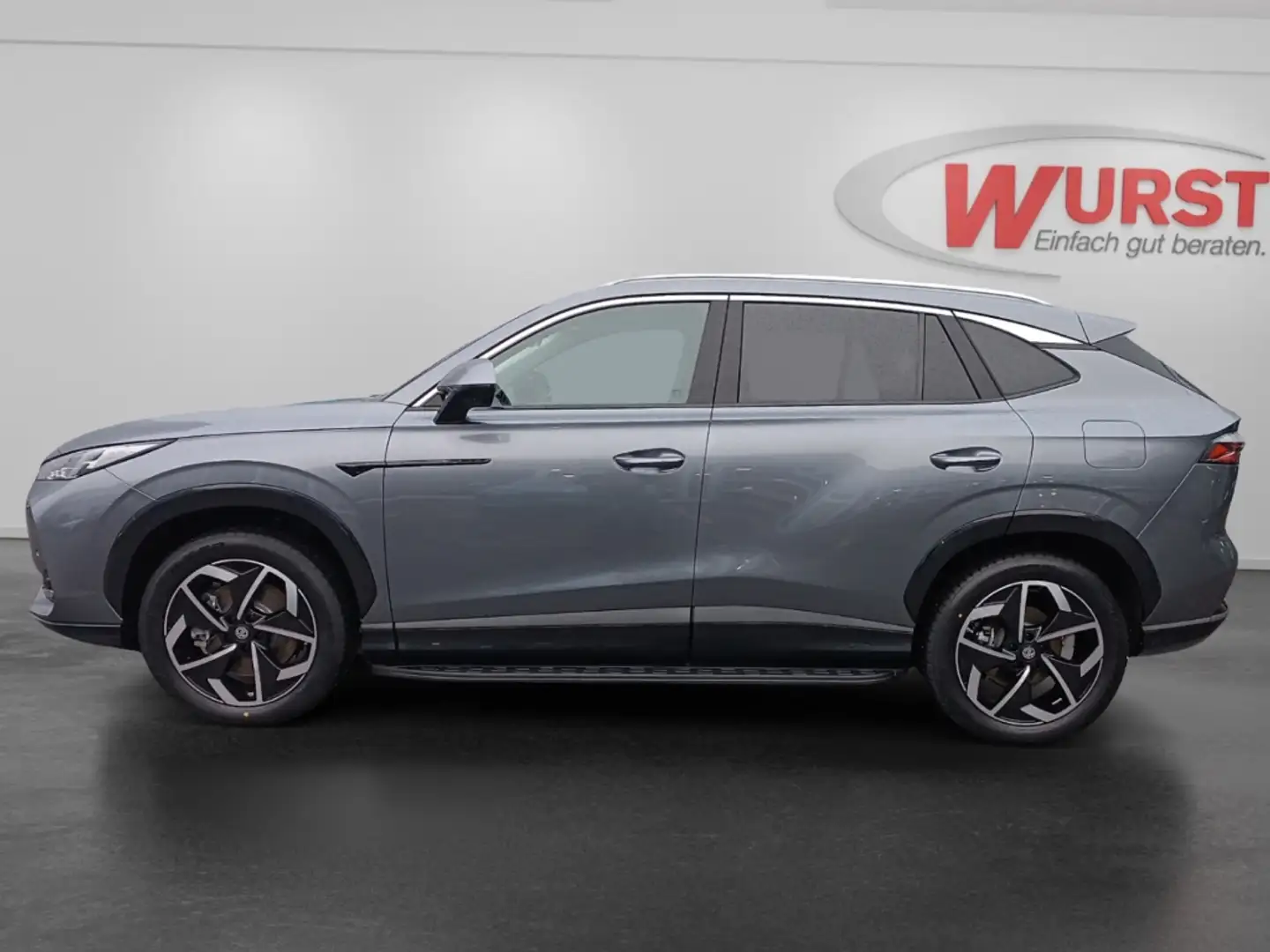 MG HS PHEV Luxury Sitzheizung AVM Navi Carplay Kunstlede Grau - 2