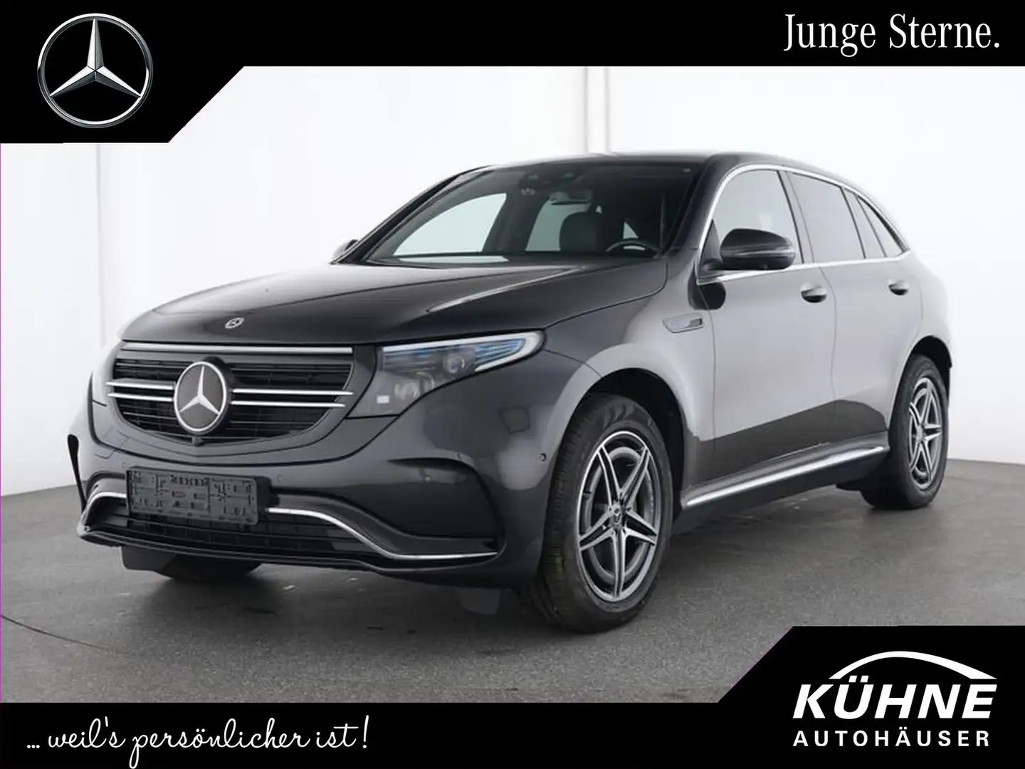 Mercedes-Benz EQC 400 400 4M AMG+Distro+SHD+360+Sound+Fahrassisten Gris - 1