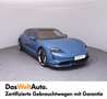 Porsche Taycan Turbo Sport Turismo Bleu - thumbnail 2