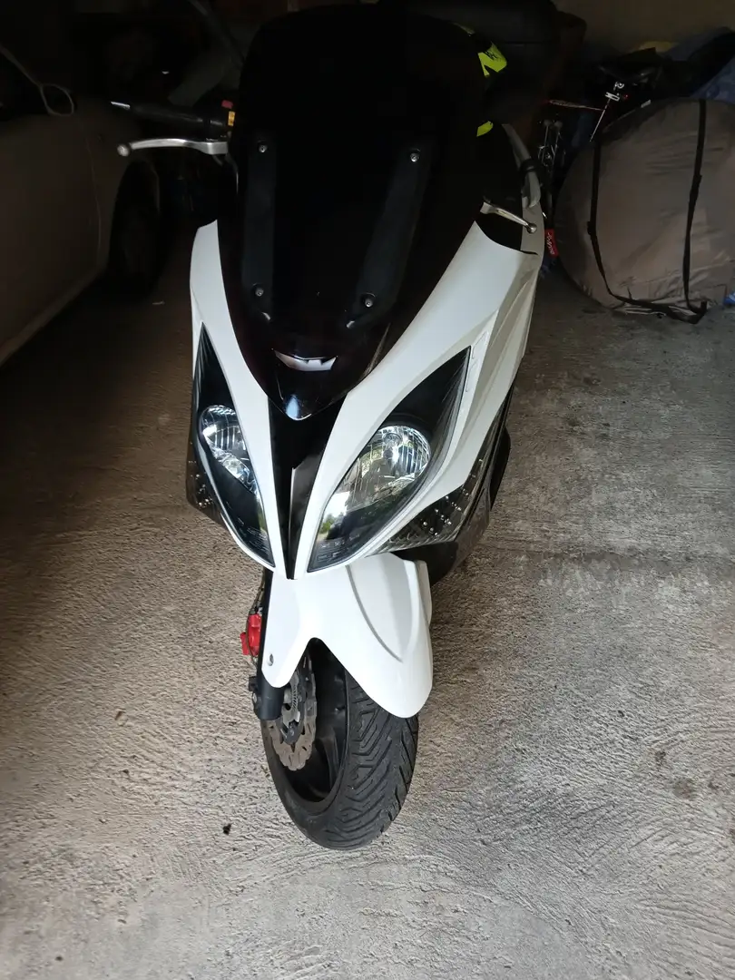 Kymco Xciting 300i R Blanc - 2