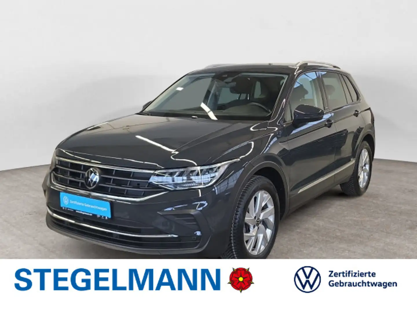 Volkswagen Tiguan 2.0 TDI Active *LED*AHK*Navi*Kamera* Grau - 1